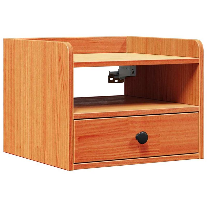 Casa si Gradina - Mobilier - Comode si corpuri - Noptiere - Noptiere cu sertar Pe perete 2 pcs Maro ceruit 38 x 36 x 29.5 cm - Infinity.ro