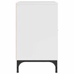 Casa si Gradina - Mobilier - Comode si corpuri - Noptiere - Noptiere 2 pcs Alb foarte lucios 49 x 36 x 61 cm - Infinity.ro