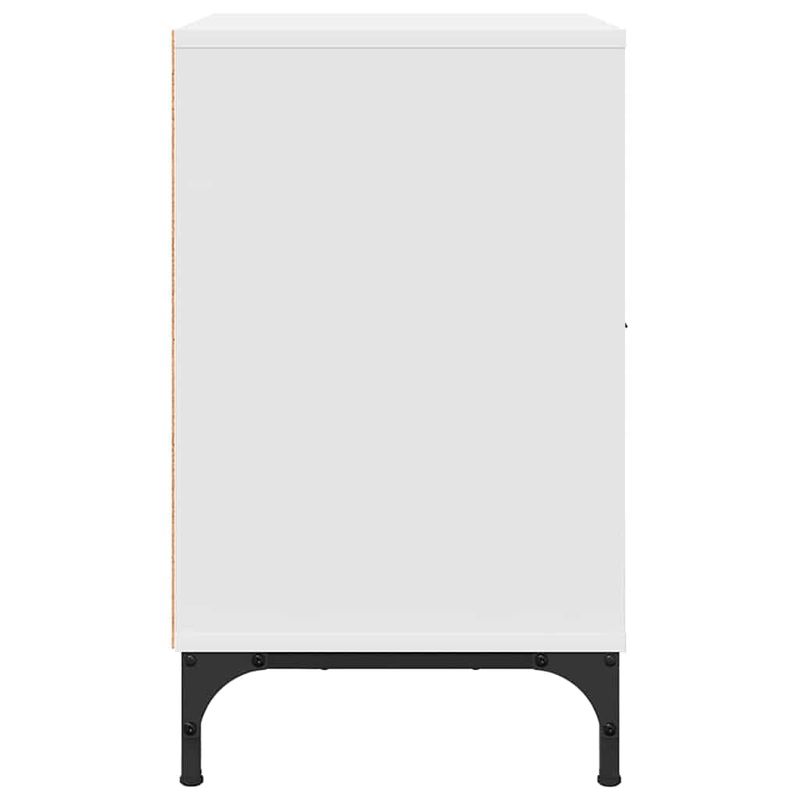 Casa si Gradina - Mobilier - Comode si corpuri - Noptiere - Noptiere 2 pcs Alb 49 x 36 x 61 cm Lemn compozit - Infinity.ro