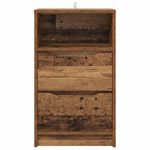Casa si Gradina - Mobilier - Comode si corpuri - Noptiere - Noptiere cu sertar 2 pcs Lemn Vechi 40 x 30 x 467 cm - Infinity.ro