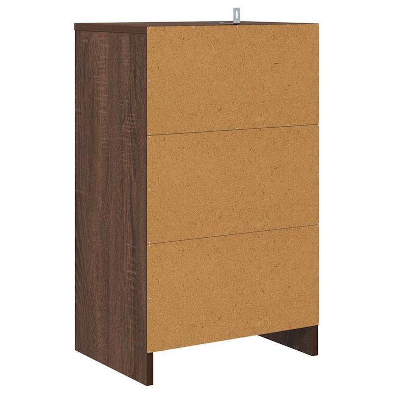 Casa si Gradina - Mobilier - Comode si corpuri - Noptiere - Noptiere cu sertar 2 pcs Stejar inchis 40 x 30 x 467 cm - Infinity.ro