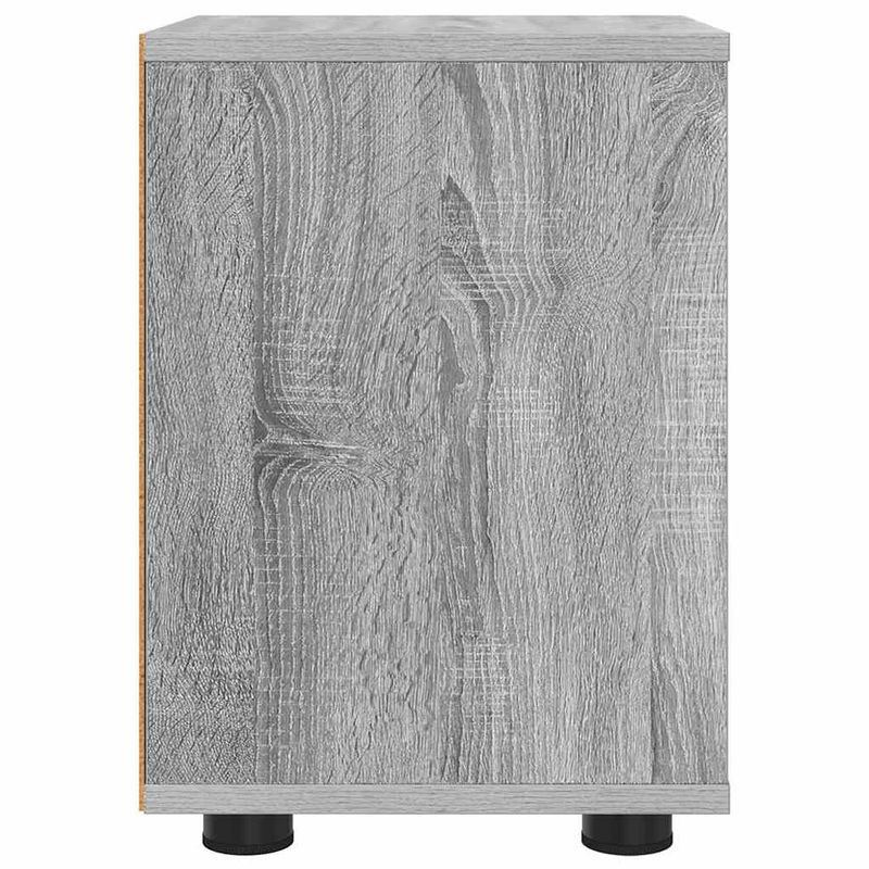 Casa si Gradina - Mobilier - Comode si corpuri - Noptiere - Noptiere cu sertar 2 pcs Gri Sonoma 30,5 x 30 x 43 cm - Infinity.ro