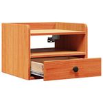 Casa si Gradina - Mobilier - Comode si corpuri - Noptiere - Noptiere cu sertar Pe perete 2 pcs Maro ceruit 38 x 36 x 29.5 cm - Infinity.ro