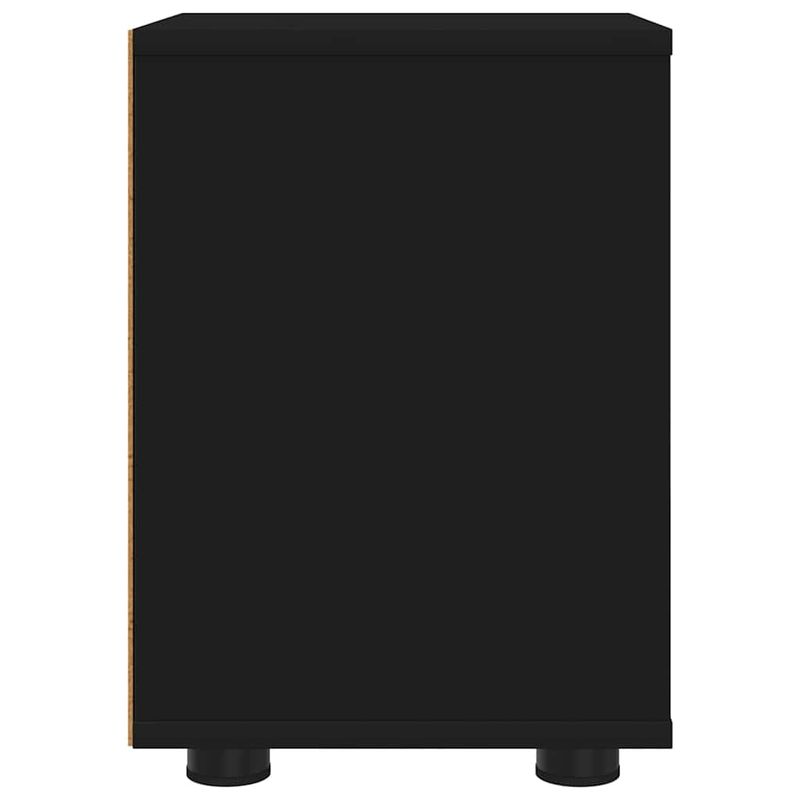 Casa si Gradina - Mobilier - Comode si corpuri - Noptiere - Noptiere 2 pcs Negru 30,5 x 30 x 43 cm Lemn compozit - Infinity.ro