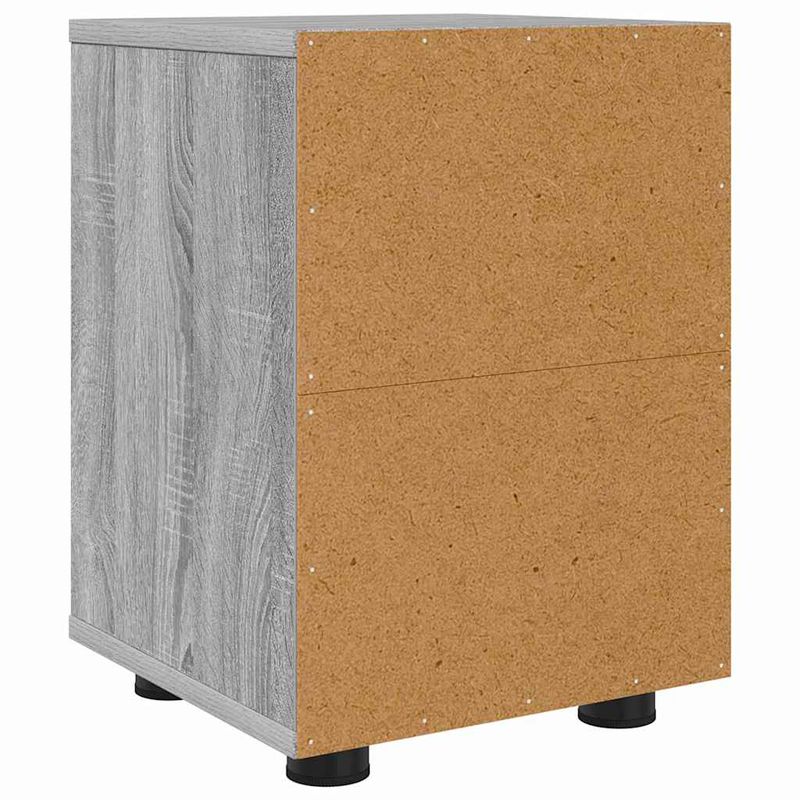 Casa si Gradina - Mobilier - Comode si corpuri - Noptiere - Noptiere cu sertar 2 pcs Gri Sonoma 30,5 x 30 x 43 cm - Infinity.ro
