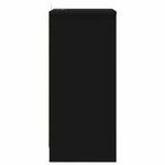 Casa si Gradina - Mobilier - Comode si corpuri - Noptiere - Noptiere 2 pcs Negru 40 x 30 x 467 cm Lemn compozit - Infinity.ro