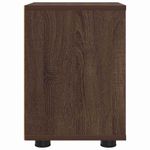 Casa si Gradina - Mobilier - Comode si corpuri - Noptiere - Noptiere 2 pcs Stejar inchis 30,5 x 30 x 43 cm - Infinity.ro