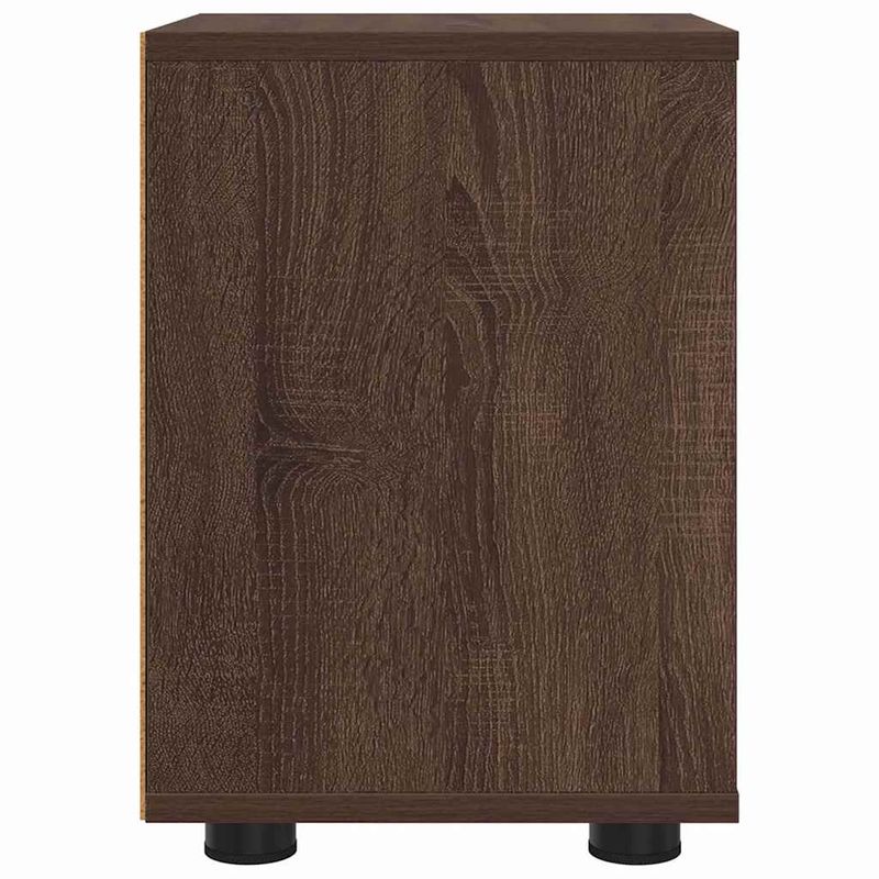 Casa si Gradina - Mobilier - Comode si corpuri - Noptiere - Noptiere 2 pcs Stejar inchis 30,5 x 30 x 43 cm - Infinity.ro