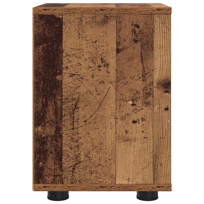 Casa si Gradina - Mobilier - Comode si corpuri - Noptiere - Noptiere cu sertar 2 pcs Lemn Vechi 30,5 x 30 x 43 cm - Infinity.ro