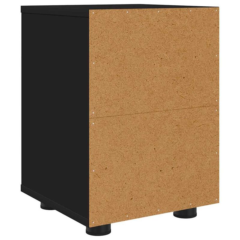 Casa si Gradina - Mobilier - Comode si corpuri - Noptiere - Noptiere 2 pcs Negru 30,5 x 30 x 43 cm Lemn compozit - Infinity.ro