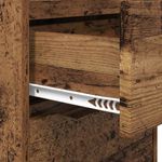 Casa si Gradina - Mobilier - Comode si corpuri - Noptiere - Noptiere cu sertar 2 pcs Lemn Vechi 40 x 30 x 467 cm - Infinity.ro
