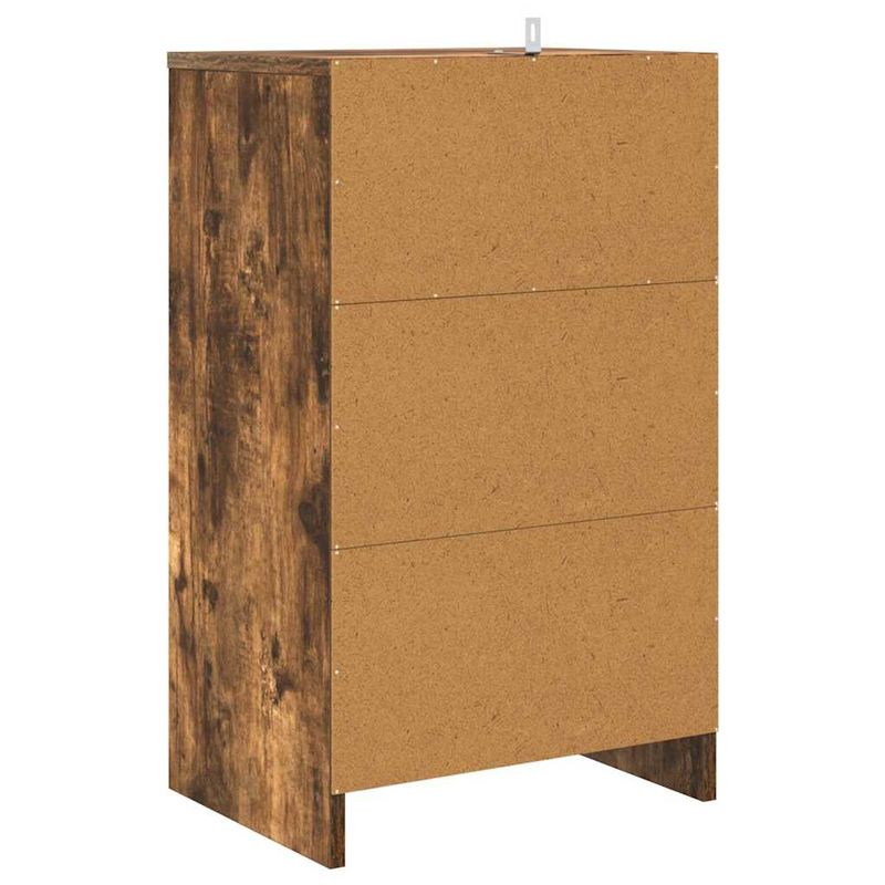 Casa si Gradina - Mobilier - Comode si corpuri - Noptiere - Noptiere 2 pcs Stejar fumuriu 40 x 30 x 467 cm - Infinity.ro