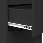 Casa si Gradina - Mobilier - Comode si corpuri - Noptiere - Noptiere 2 pcs Negru 40 x 30 x 467 cm Lemn compozit - Infinity.ro