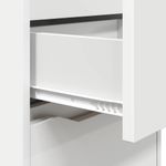 Casa si Gradina - Mobilier - Comode si corpuri - Noptiere - Noptiere 2 pcs Alb 40 x 30 x 467 cm Lemn compozit - Infinity.ro