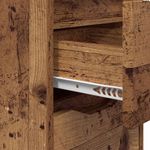 Casa si Gradina - Mobilier - Comode si corpuri - Noptiere - Noptiere cu sertar 2 pcs Lemn Vechi 30,5 x 30 x 43 cm - Infinity.ro