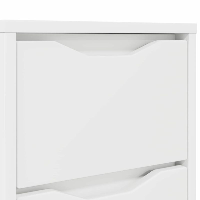 Casa si Gradina - Mobilier - Comode si corpuri - Noptiere - Noptiere 2 pcs Alb 30,5 x 30 x 43 cm Lemn compozit - Infinity.ro