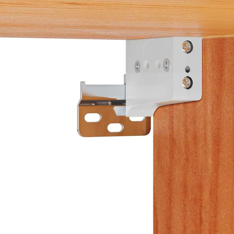 Casa si Gradina - Mobilier - Comode si corpuri - Noptiere - Noptiere cu sertar Pe perete 2 pcs Maro ceruit 38 x 36 x 29.5 cm - Infinity.ro