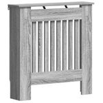 Casa si Gradina - Termice - Calorifere si accesorii - Accesorii calorifere - Masca pentru radiator Gri Sonoma 78 x 19 x 81,5 cm - Infinity.ro