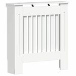 Casa si Gradina - Termice - Calorifere si accesorii - Accesorii calorifere - Masca pentru radiator Alb lucios 78 x 19 x 81,5 cm - Infinity.ro