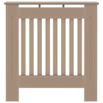 Casa si Gradina - Termice - Calorifere si accesorii - Accesorii calorifere - Masca pentru radiator 2 pcs Maro 78 x 19 x 81.5 cm - Infinity.ro