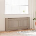 Casa si Gradina - Termice - Calorifere si accesorii - Accesorii calorifere - Masca pentru radiator 2 pcs Maro 172 x 19 x 81.5 cm - Infinity.ro