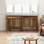 Casa si Gradina - Termice - Calorifere si accesorii - Accesorii calorifere - Masca pentru radiator Lemn Vechi 172 x 19 x 81,5 cm - Infinity.ro