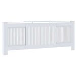 Casa si Gradina - Termice - Calorifere si accesorii - Accesorii calorifere - Masca pentru radiator 2 pcs Alb (142-205) x 20.5 x 81.5 cm - Infinity.ro