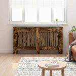 Casa si Gradina - Termice - Calorifere si accesorii - Accesorii calorifere - Masca pentru radiator Stejar fumuriu 152 x 19 x 81,5 cm - Infinity.ro