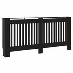Casa si Gradina - Termice - Calorifere si accesorii - Accesorii calorifere - Masca pentru radiator 2 pcs Negru 172 x 19 x 81.5 cm - Infinity.ro