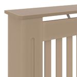 Casa si Gradina - Termice - Calorifere si accesorii - Accesorii calorifere - Masca pentru radiator 2 pcs Maro 78 x 19 x 81.5 cm - Infinity.ro