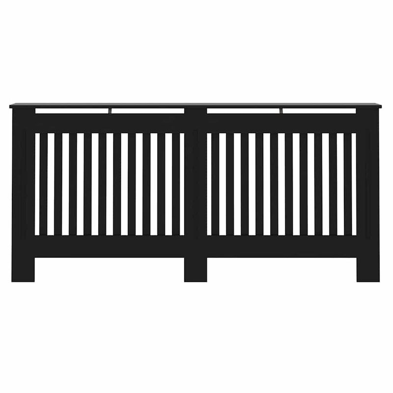 Casa si Gradina - Termice - Calorifere si accesorii - Accesorii calorifere - Masca pentru radiator 2 pcs Negru 172 x 19 x 81.5 cm - Infinity.ro