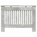 Casa si Gradina - Termice - Calorifere si accesorii - Accesorii calorifere - Masca pentru radiator Gri din beton 112 x 19 x 81,5 cm - Infinity.ro