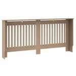 Casa si Gradina - Termice - Calorifere si accesorii - Accesorii calorifere - Masca pentru radiator 2 pcs Maro 172 x 19 x 81.5 cm - Infinity.ro