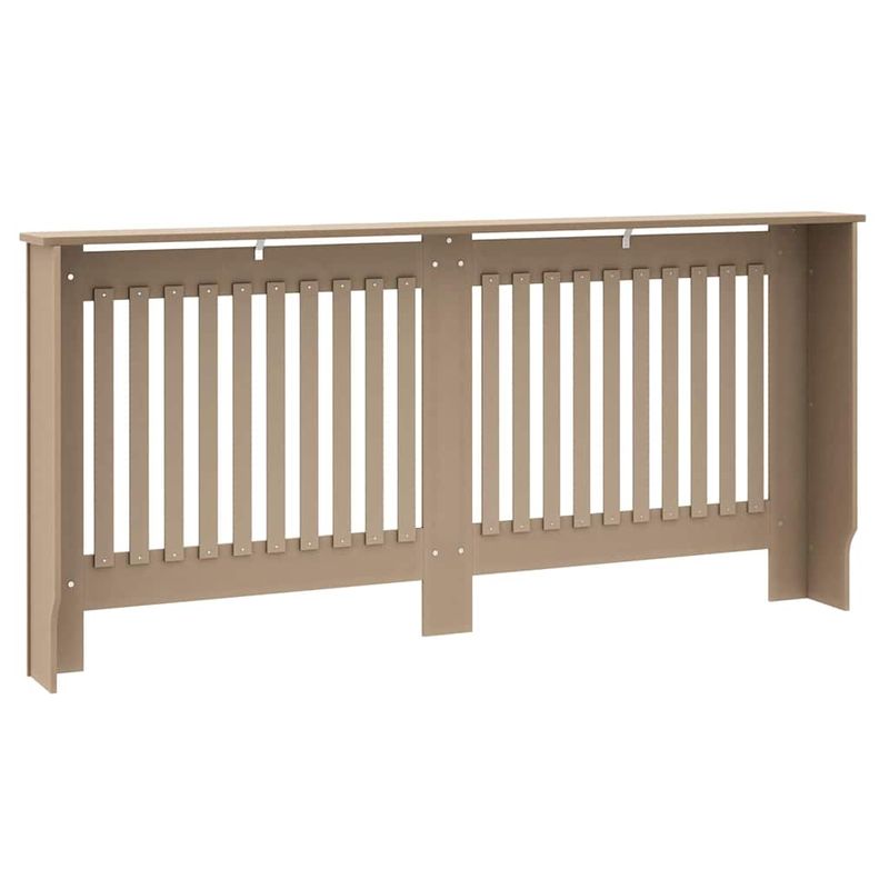 Casa si Gradina - Termice - Calorifere si accesorii - Accesorii calorifere - Masca pentru radiator 2 pcs Maro 172 x 19 x 81.5 cm - Infinity.ro