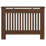 Casa si Gradina - Termice - Calorifere si accesorii - Accesorii calorifere - Masca pentru radiator Stejar inchis 112 x 19 x 81,5 cm - Infinity.ro