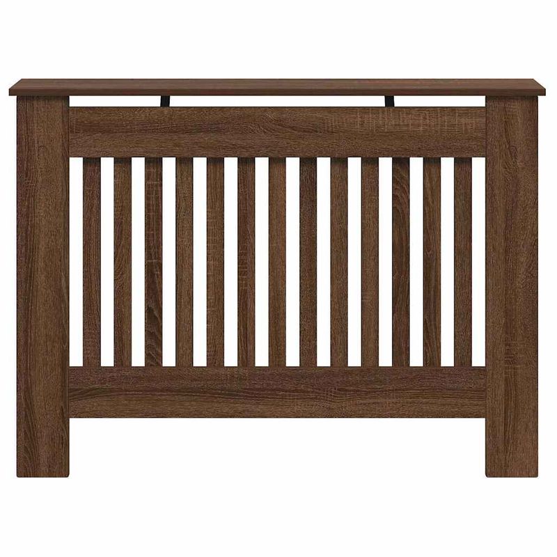 Casa si Gradina - Termice - Calorifere si accesorii - Accesorii calorifere - Masca pentru radiator Stejar inchis 112 x 19 x 81,5 cm - Infinity.ro