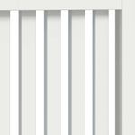 Casa si Gradina - Termice - Calorifere si accesorii - Accesorii calorifere - Masca pentru radiator Alb lucios 78 x 19 x 81,5 cm - Infinity.ro