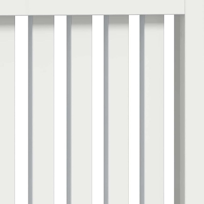 Casa si Gradina - Termice - Calorifere si accesorii - Accesorii calorifere - Masca pentru radiator Alb lucios 78 x 19 x 81,5 cm - Infinity.ro