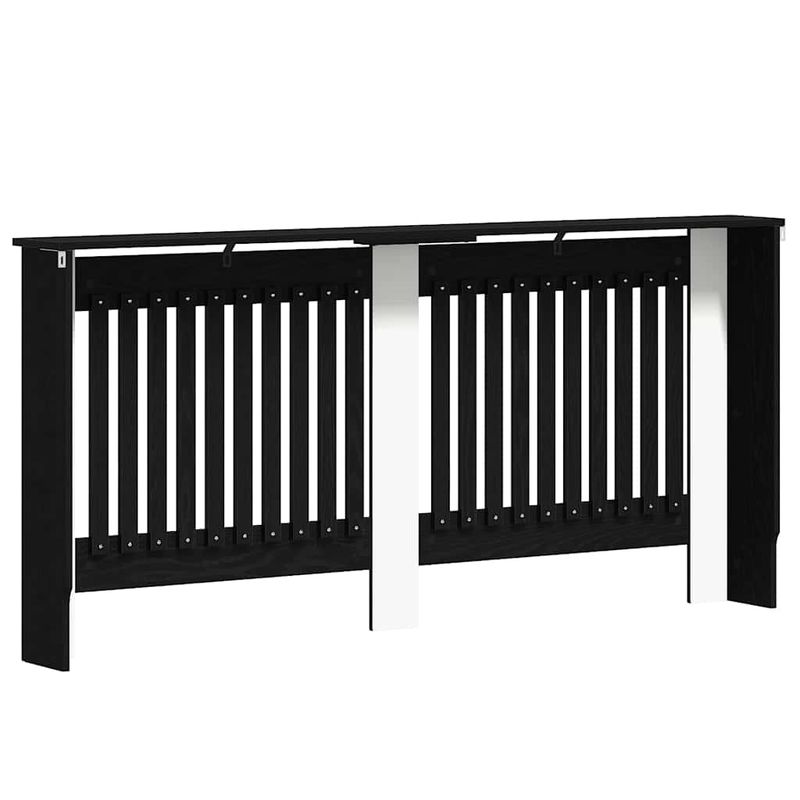 Casa si Gradina - Termice - Calorifere si accesorii - Accesorii calorifere - Masca pentru radiator Stejar Negru 172 x 19 x 81,5 cm - Infinity.ro