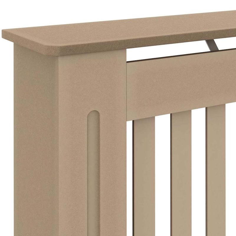 Casa si Gradina - Termice - Calorifere si accesorii - Accesorii calorifere - Masca pentru radiator 2 pcs Maro 172 x 19 x 81.5 cm - Infinity.ro