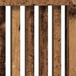 Casa si Gradina - Termice - Calorifere si accesorii - Accesorii calorifere - Masca pentru radiator Lemn Vechi 78 x 19 x 81,5 cm - Infinity.ro