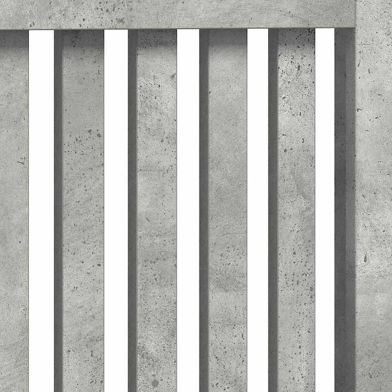 Casa si Gradina - Termice - Calorifere si accesorii - Accesorii calorifere - Masca pentru radiator Gri din beton 112 x 19 x 81,5 cm - Infinity.ro