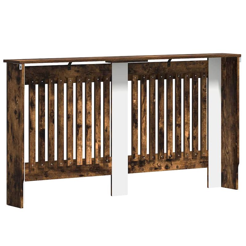 Casa si Gradina - Termice - Calorifere si accesorii - Accesorii calorifere - Masca pentru radiator Stejar fumuriu 152 x 19 x 81,5 cm - Infinity.ro