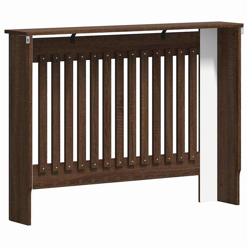 Casa si Gradina - Termice - Calorifere si accesorii - Accesorii calorifere - Masca pentru radiator Stejar inchis 112 x 19 x 81,5 cm - Infinity.ro