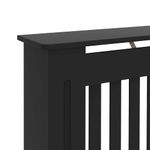 Casa si Gradina - Termice - Calorifere si accesorii - Accesorii calorifere - Masca pentru radiator 2 pcs Negru 112 x 19 x 81.5 cm - Infinity.ro
