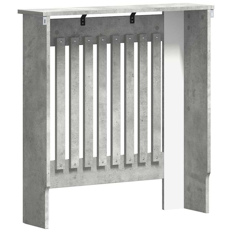 Casa si Gradina - Termice - Calorifere si accesorii - Accesorii calorifere - Masca pentru radiator Gri din beton 78 x 19 x 81,5 cm - Infinity.ro