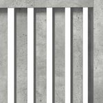 Casa si Gradina - Termice - Calorifere si accesorii - Accesorii calorifere - Masca pentru radiator Gri din beton 78 x 19 x 81,5 cm - Infinity.ro