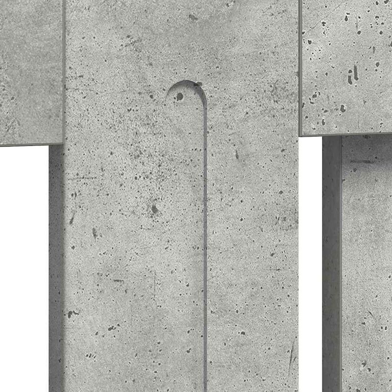 Casa si Gradina - Termice - Calorifere si accesorii - Accesorii calorifere - Masca pentru radiator Gri din beton 78 x 19 x 81,5 cm - Infinity.ro
