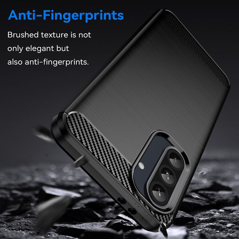 Laptop, Telefoane si Tablete - Telefoane mobile si accesorii - Accesorii Telefoane - Huse telefoane - Husa pentru Samsung Galaxy A36 5G - Techsuit Carbon Silicone - Blue - Infinity.ro