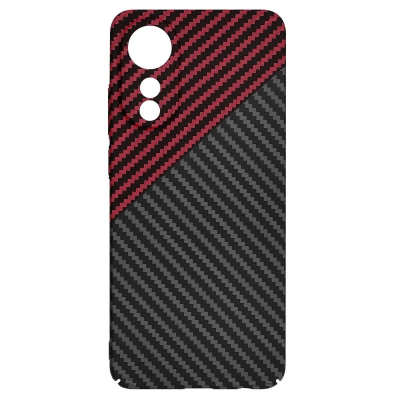 Laptop, Telefoane si Tablete - Telefoane mobile si accesorii - Accesorii Telefoane - Huse telefoane - Husa pentru Oppo A78 4G - Techsuit Carbonite FiberShell - Red Vortex - Infinity.ro